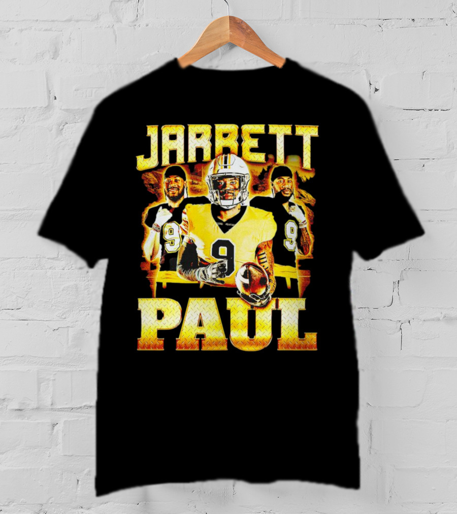 Jarrett Paul Appalachian State Mountaineers Football Vintage Sports Number 9 T-Shirt