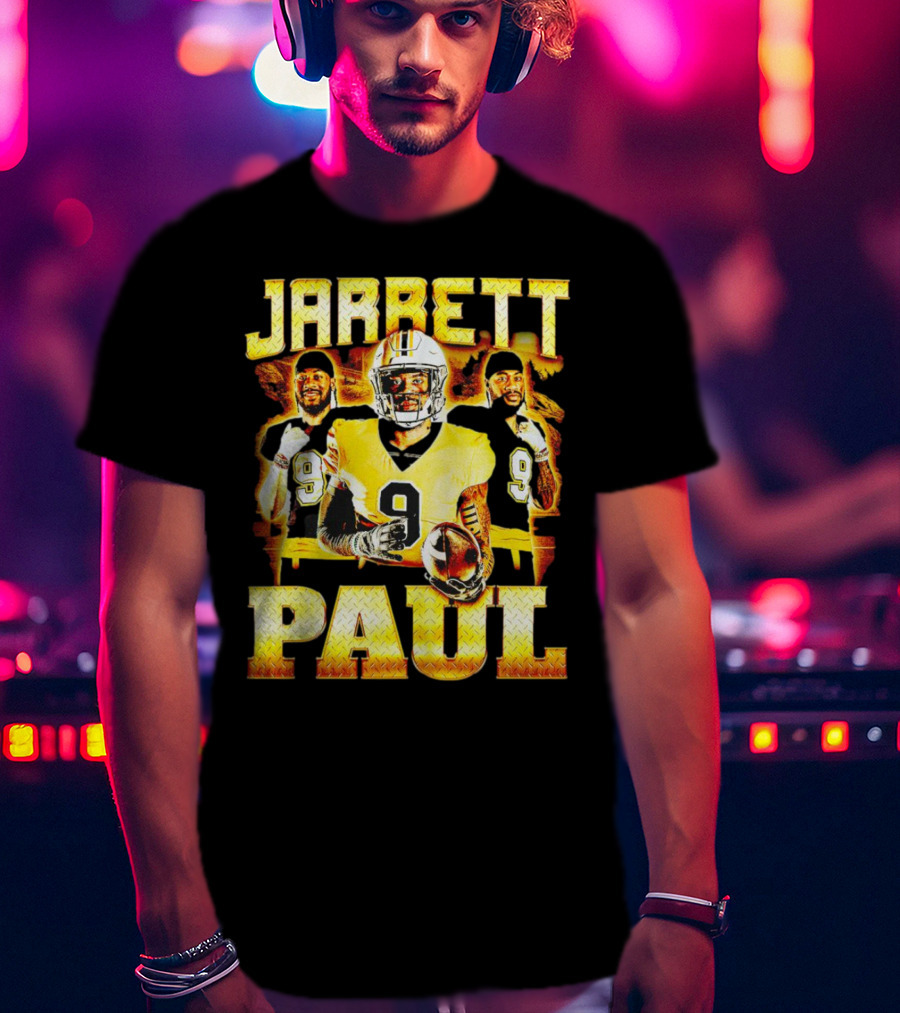 Jarrett Paul Appalachian State Mountaineers Football Vintage Sports Number 9 T-Shirt