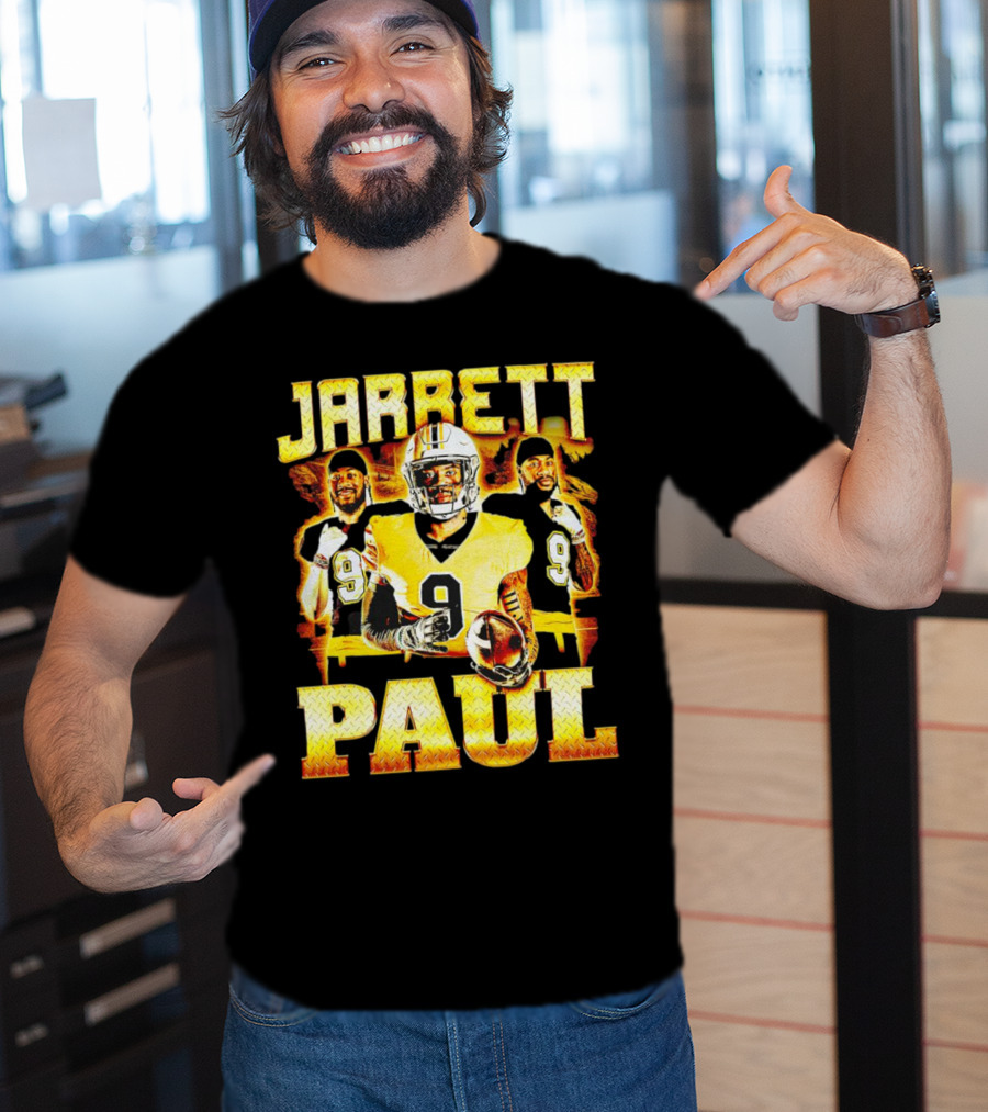 Jarrett Paul Appalachian State Mountaineers Football Vintage Sports Number 9 T-Shirt
