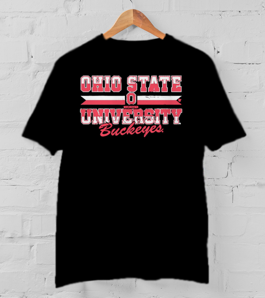 Ohio State University Buckeyes Throwback T-Shirt