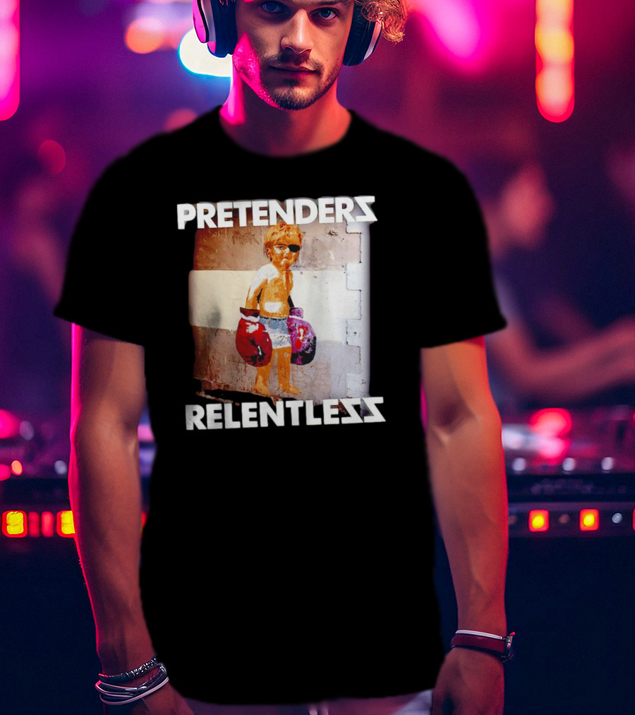 Pretenders Relentless Child Boxer Graffiti Urban T-Shirt
