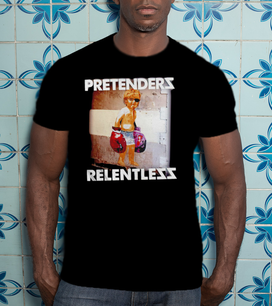 Pretenders Relentless Child Boxer Graffiti Urban T-Shirt