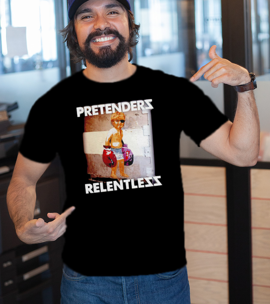 Pretenders Relentless Child Boxer Graffiti Urban T-Shirt
