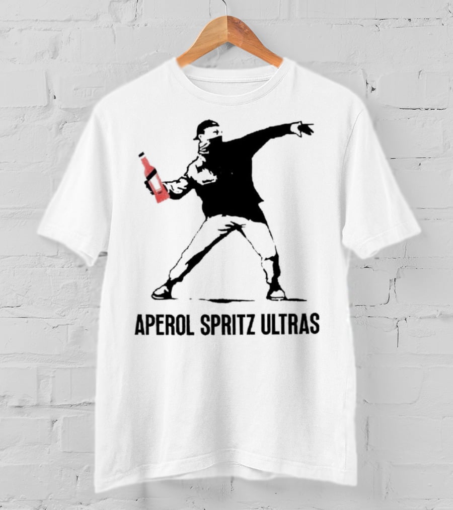 Aperol Spritz Ultras Streetwear Graffiti T-Shirt