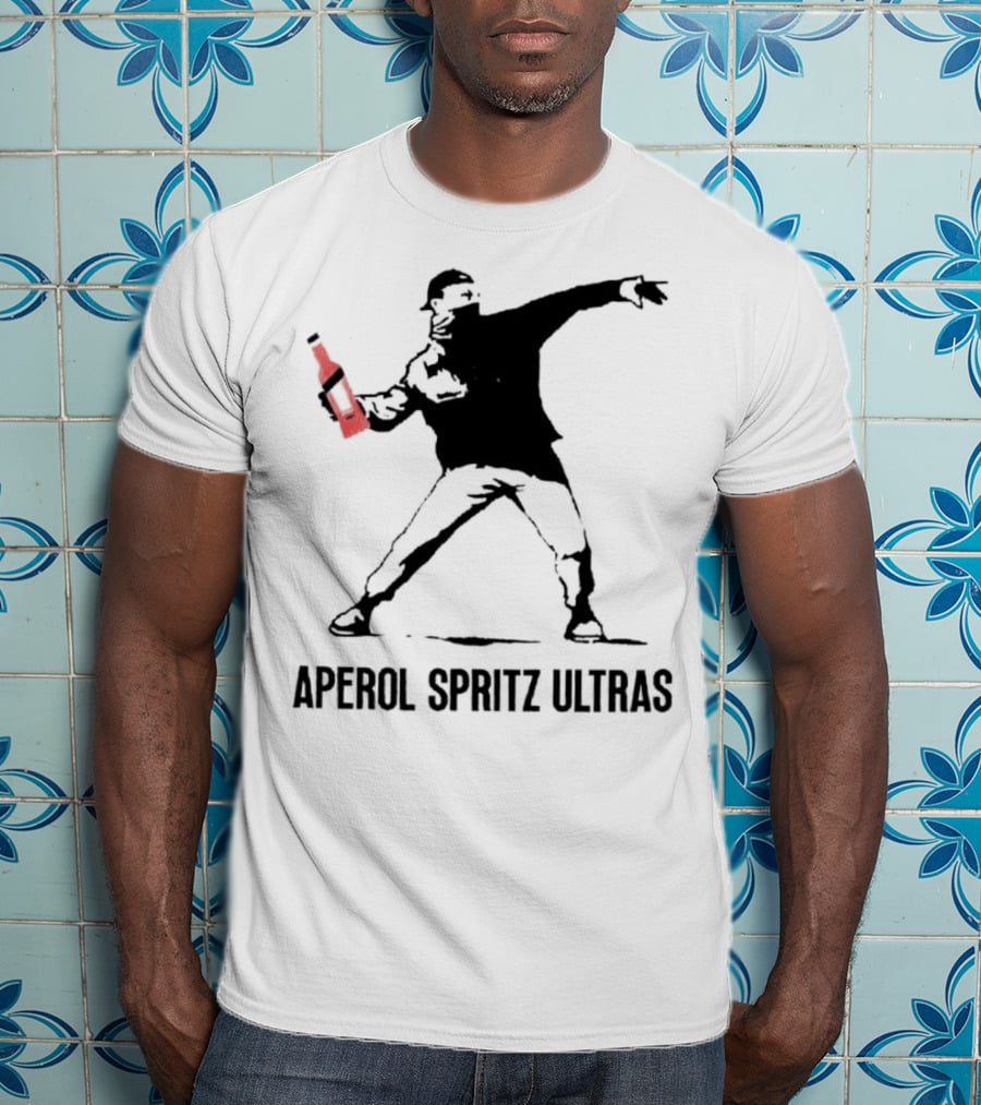 Aperol Spritz Ultras Streetwear Graffiti T-Shirt