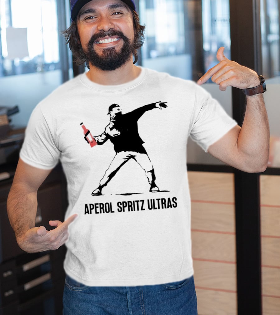 Aperol Spritz Ultras Streetwear Graffiti T-Shirt