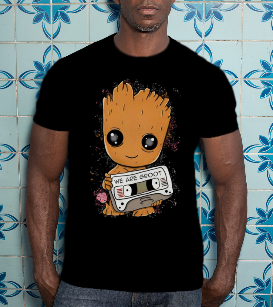 Cute We Are Groot Cassette Adorable T-Shirt