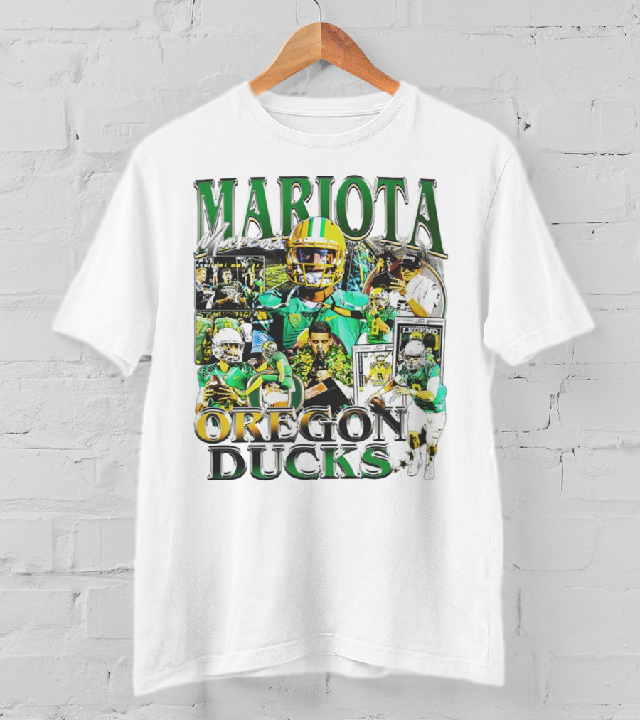 Mariota Oregon Ducks Football Legend T-Shirt