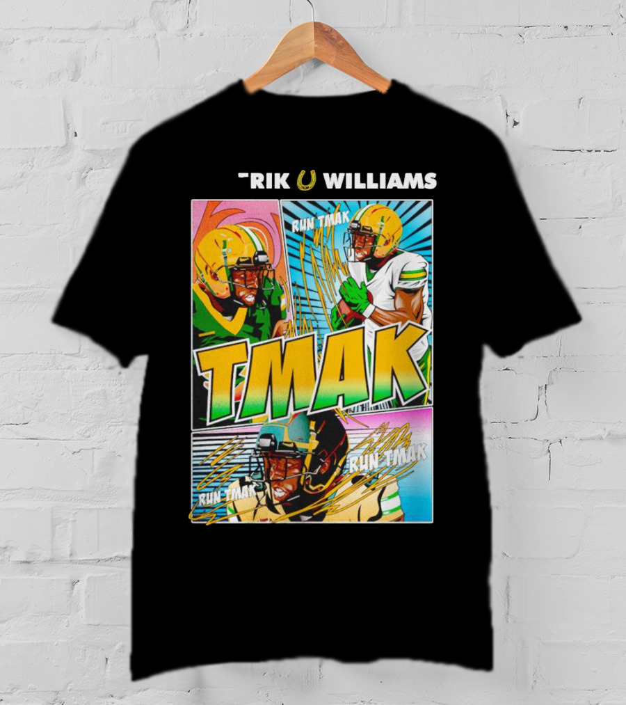 Tamerik Williams TMak Run Tmak North Dakota State Bison Football Comic T-Shirt