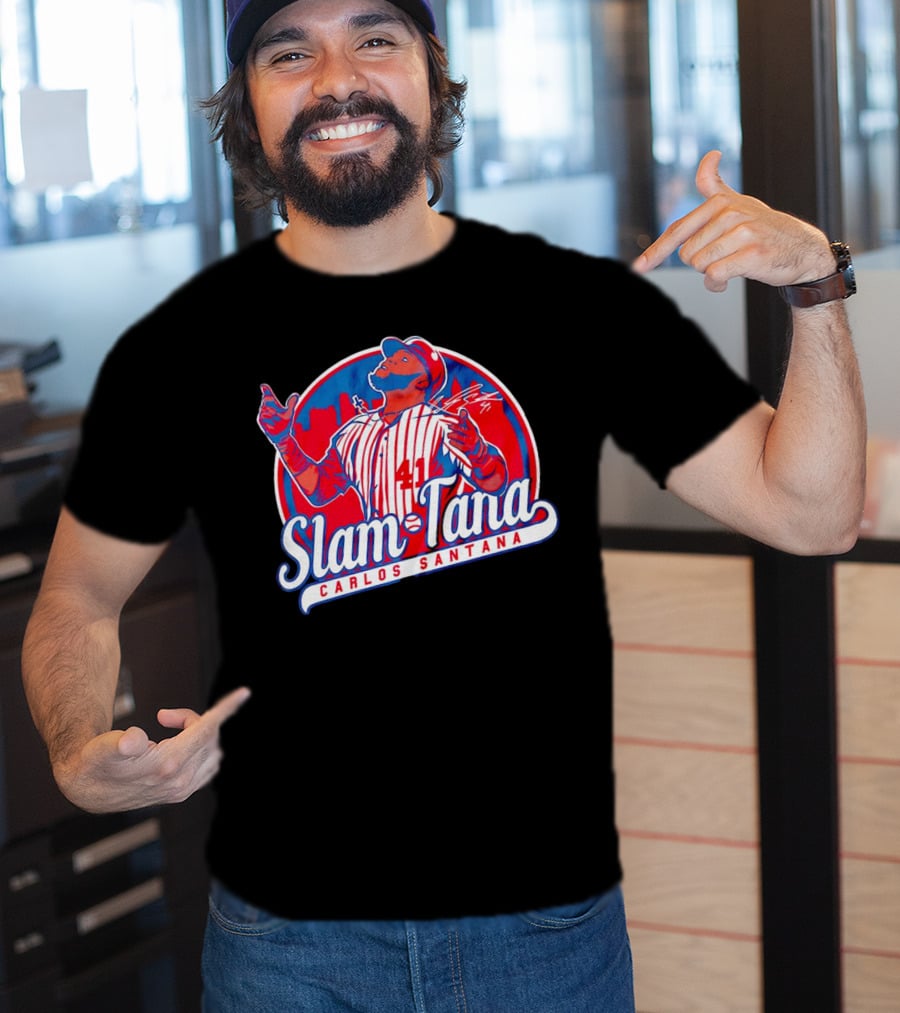 Carlos Santana Slam Tana 41 Retro Vintage T-Shirt