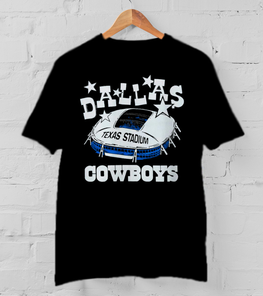 Dallas Cowboys Texas Stadium Vintage Stars Iconic Arena T-Shirt