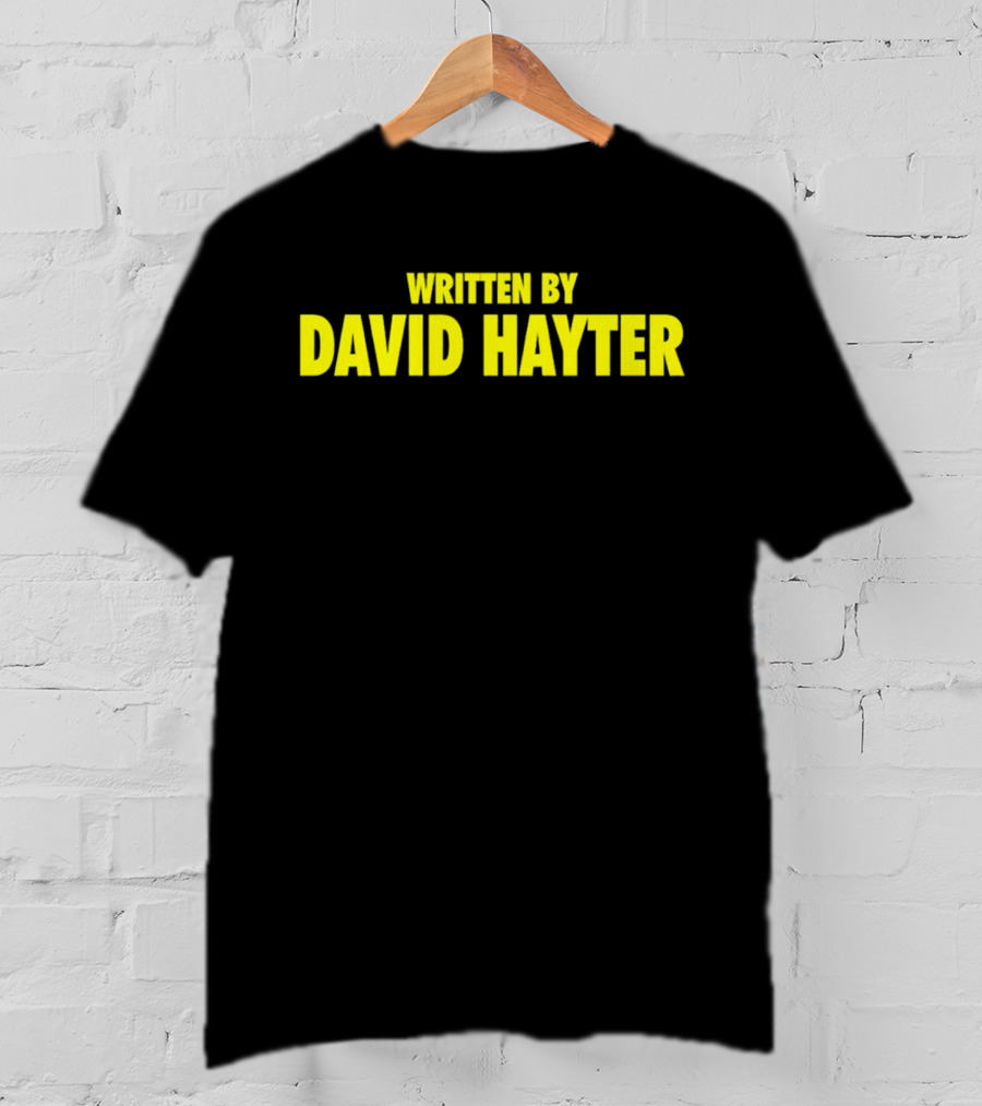 Written By David Hayter T-Shirt