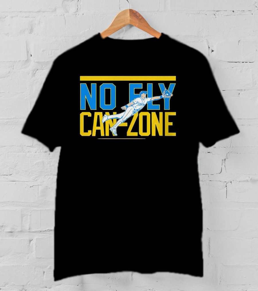 Dominic Canzone No Fly Can Zone Seattle Mariners Baseball Player T-Shirt