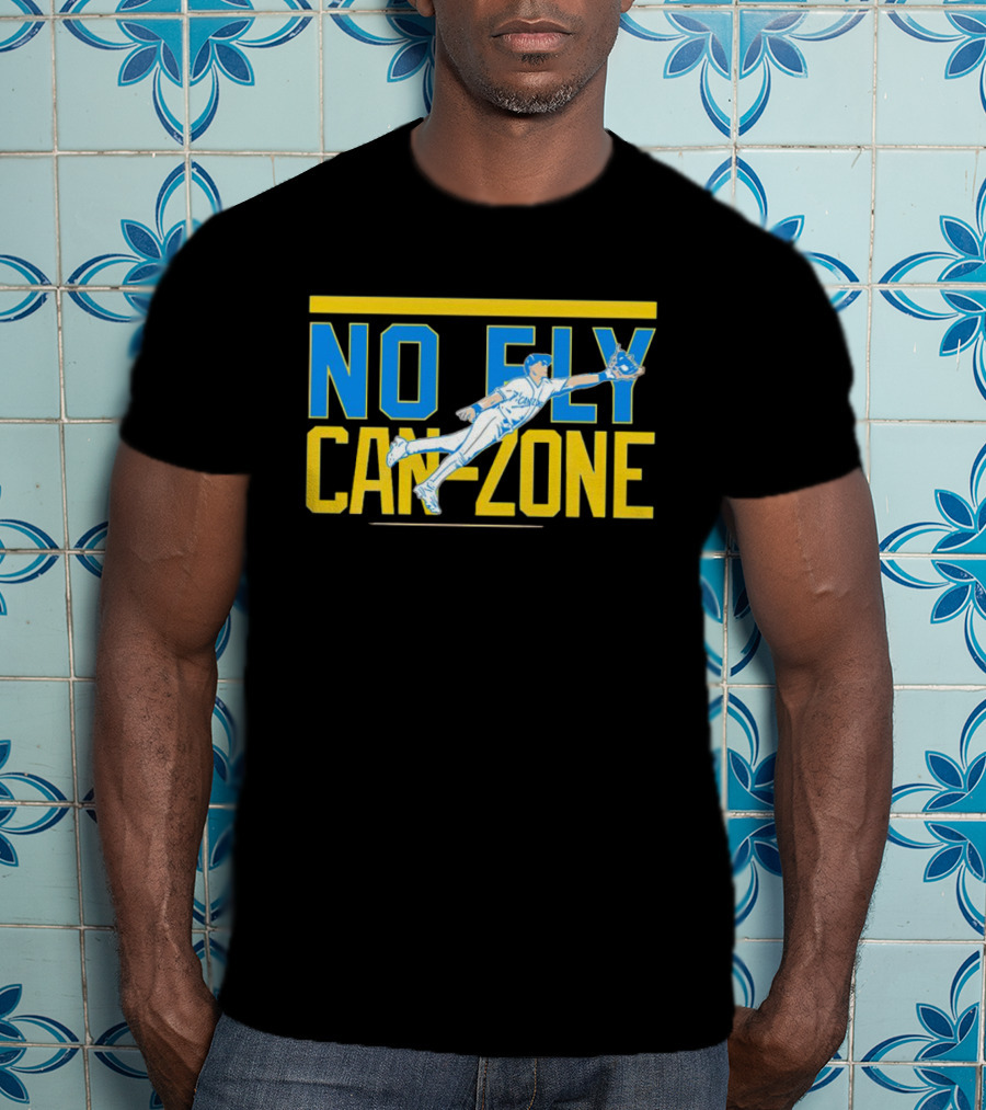 Dominic Canzone No Fly Can Zone Seattle Mariners Baseball Player T-Shirt