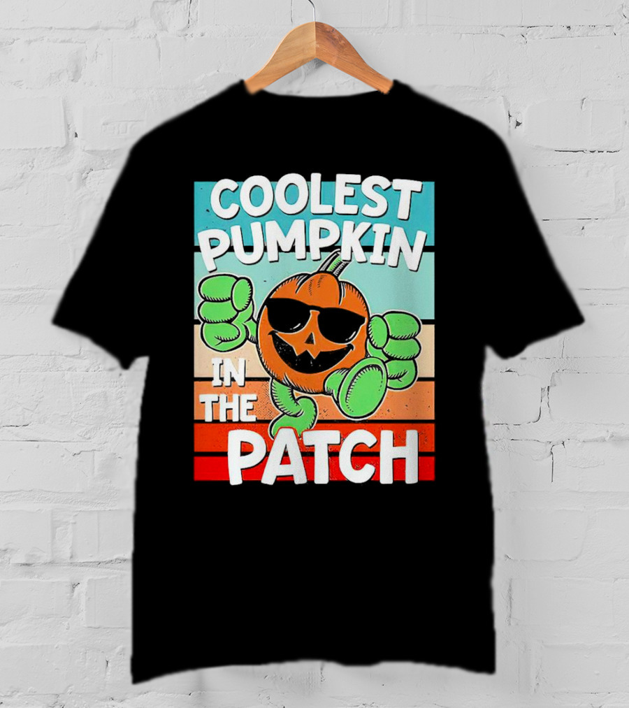 Coolest Pumpkin In The Patch Halloween T-Shirt