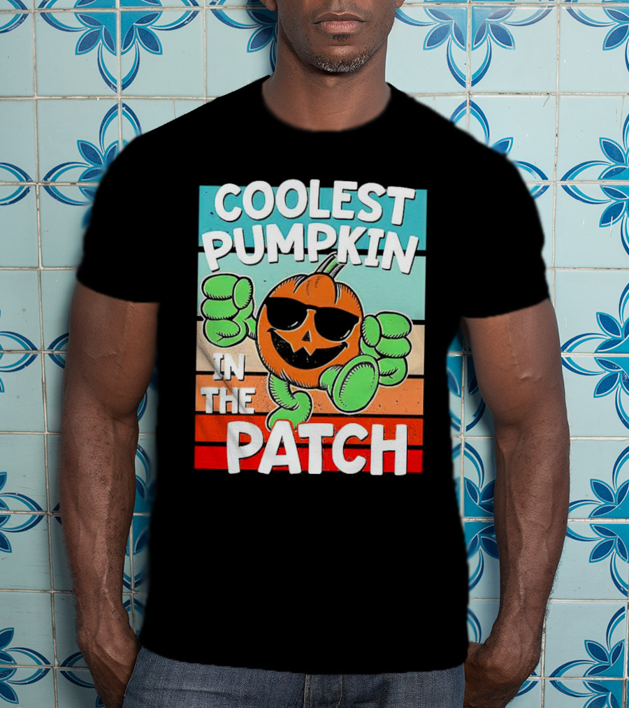 Coolest Pumpkin In The Patch Halloween T-Shirt