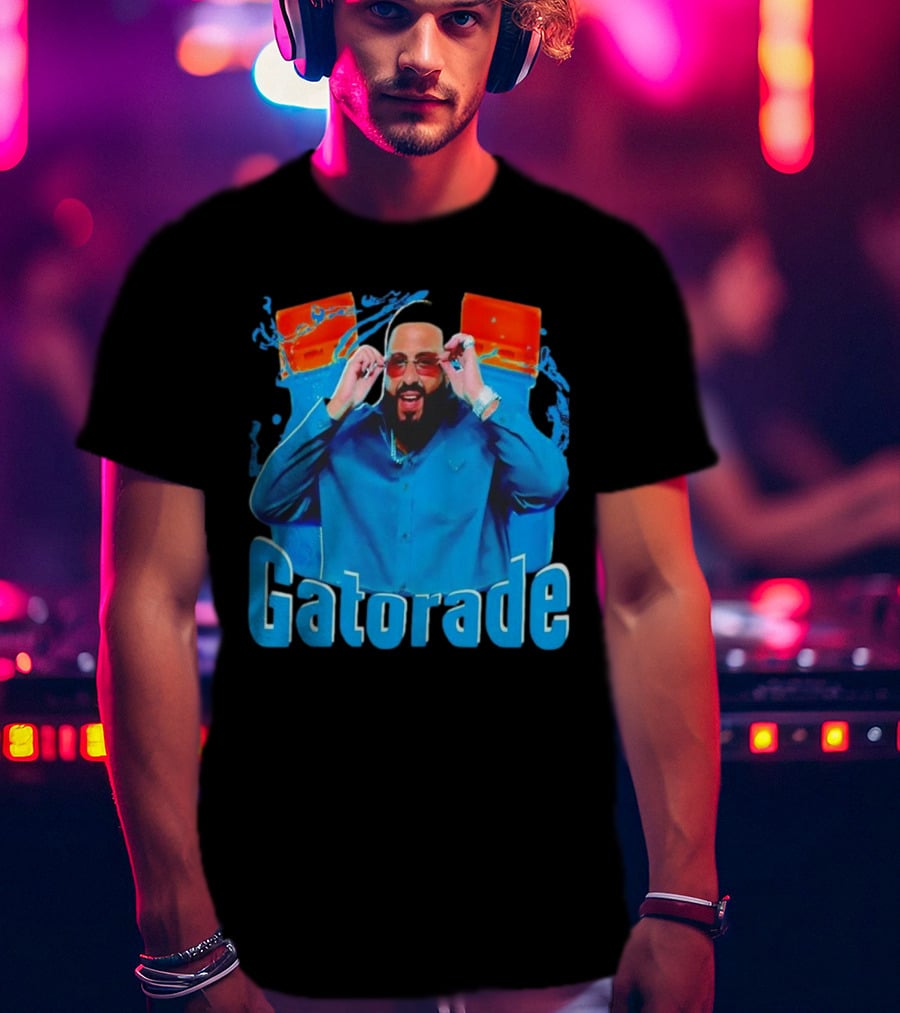Gatorade DJ Khaled Splash Energy Drink Collaboration T-Shirt