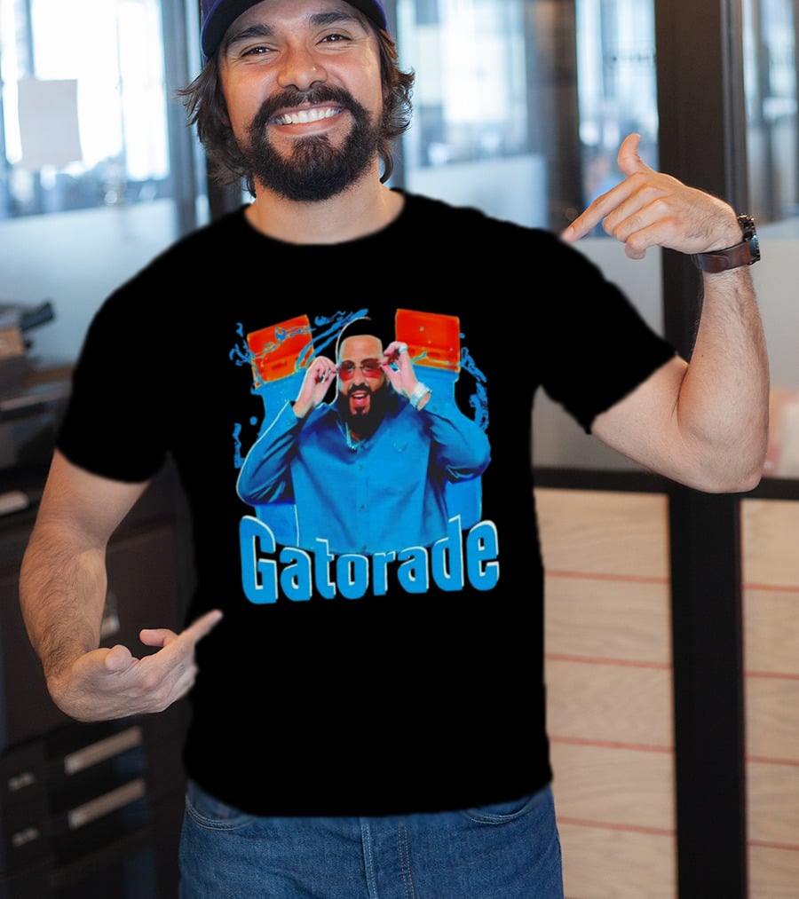 Gatorade DJ Khaled Splash Energy Drink Collaboration T-Shirt