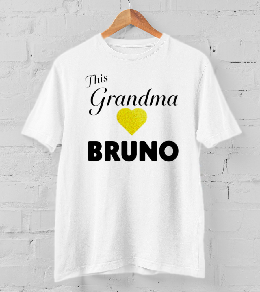 This Grandma Heart Bruno T-Shirt