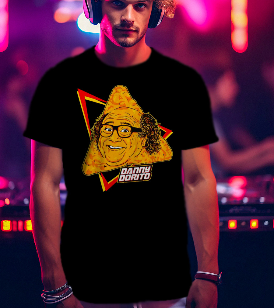 Danny Dorito Cheese Chip Face T-Shirt