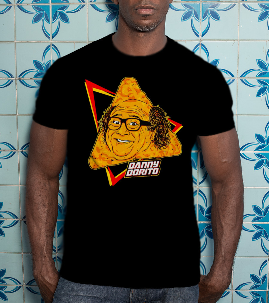 Danny Dorito Cheese Chip Face T-Shirt