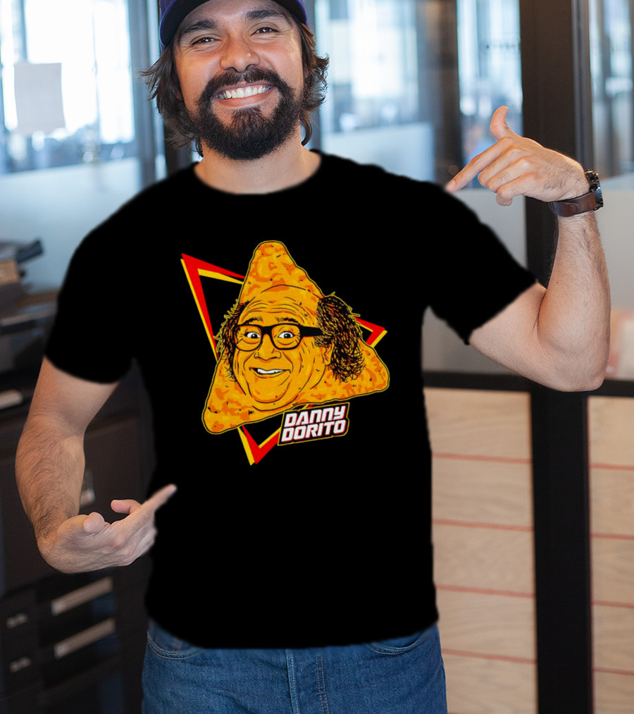 Danny Dorito Cheese Chip Face T-Shirt