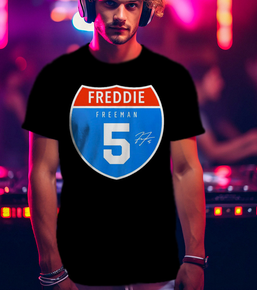Freddie Freeman Interstate 5 Signature T-Shirt