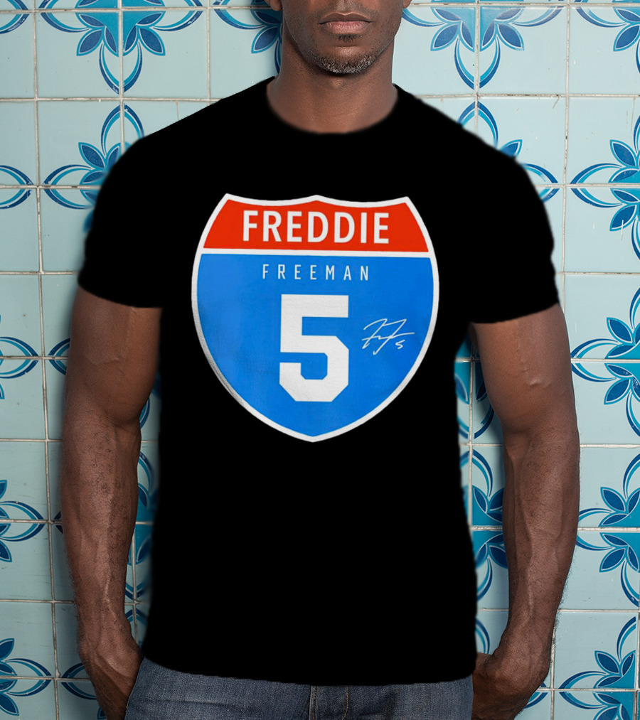 Freddie Freeman Interstate 5 Signature T-Shirt