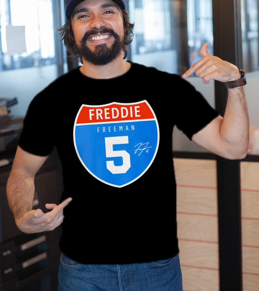 Freddie Freeman Interstate 5 Signature T-Shirt