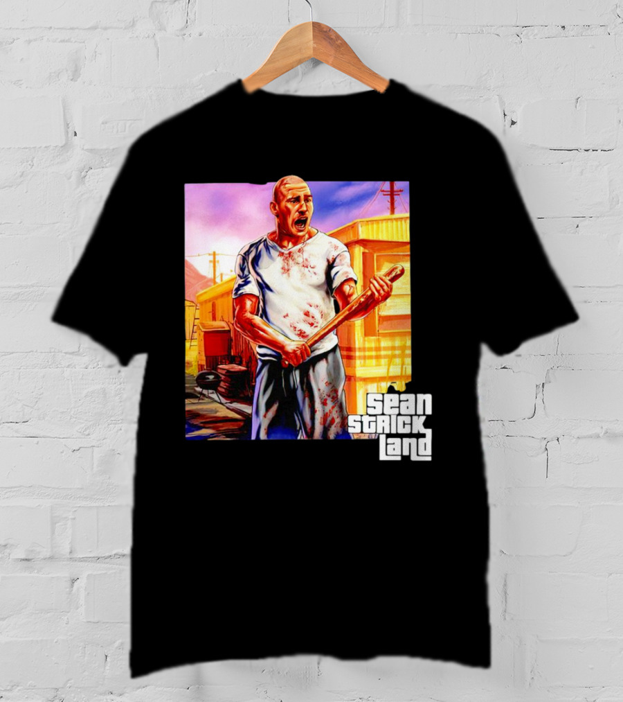 Sean Strickland Full Violence Five Star Bloodied T-Shirt
