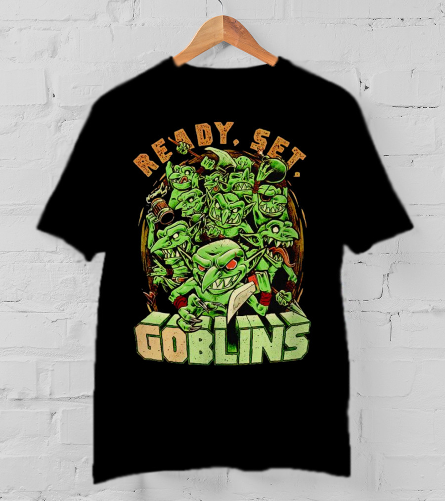 Ready Set Goblins Unleashed Chaos Pixel Perfection T-Shirt