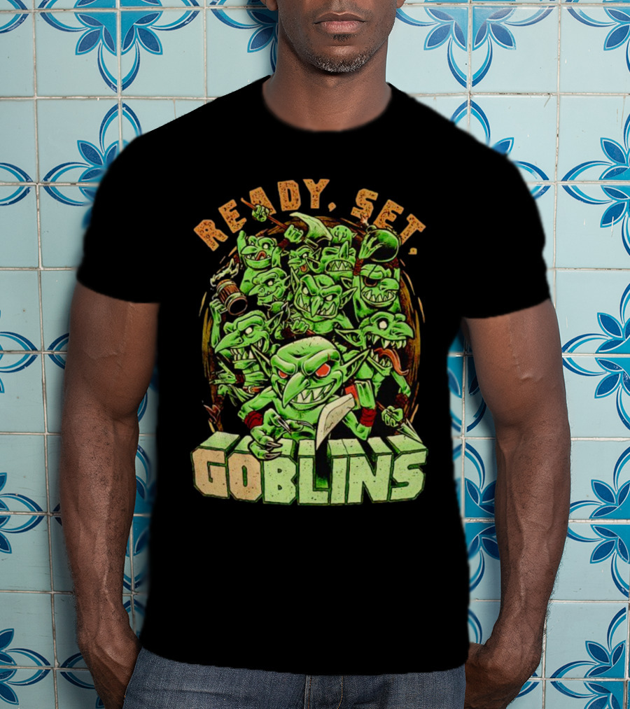 Ready Set Goblins Unleashed Chaos Pixel Perfection T-Shirt