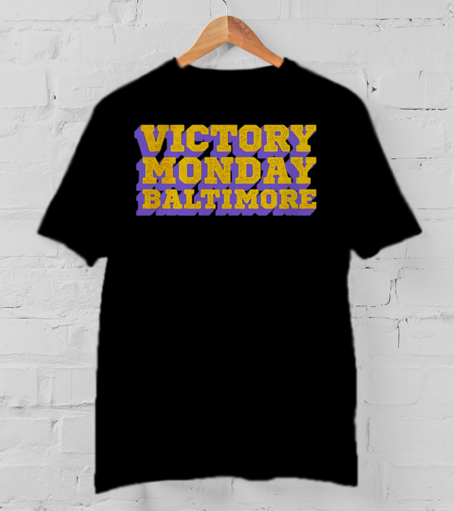 Victory Monday Baltimore Purple T-Shirt