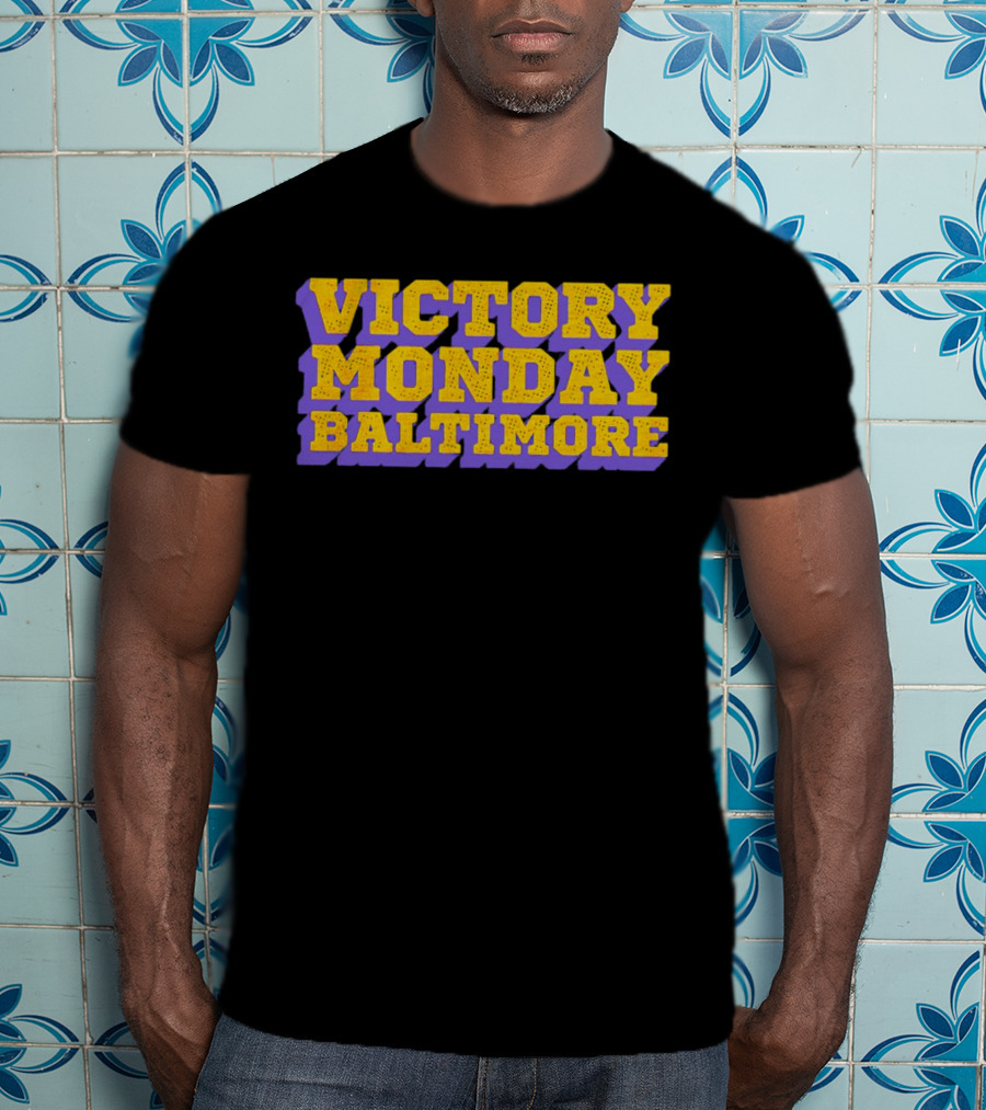 Victory Monday Baltimore Purple T-Shirt