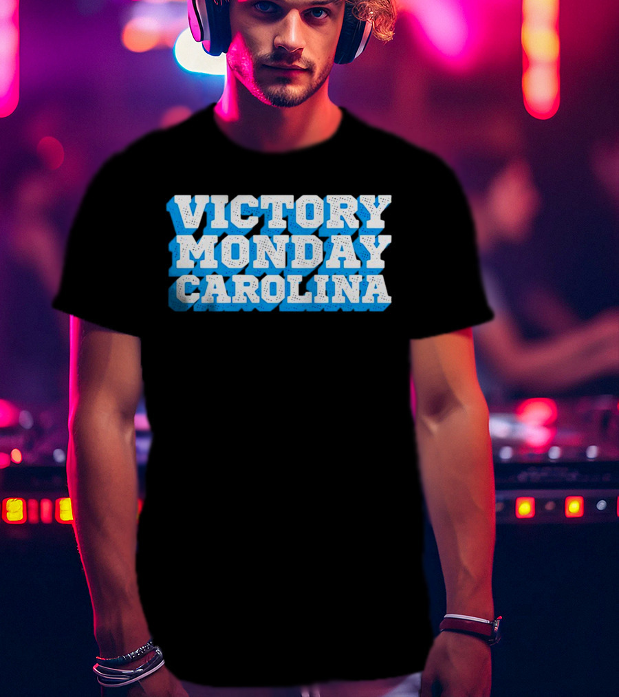 Victory Monday Carolina Sports Fan T-Shirt