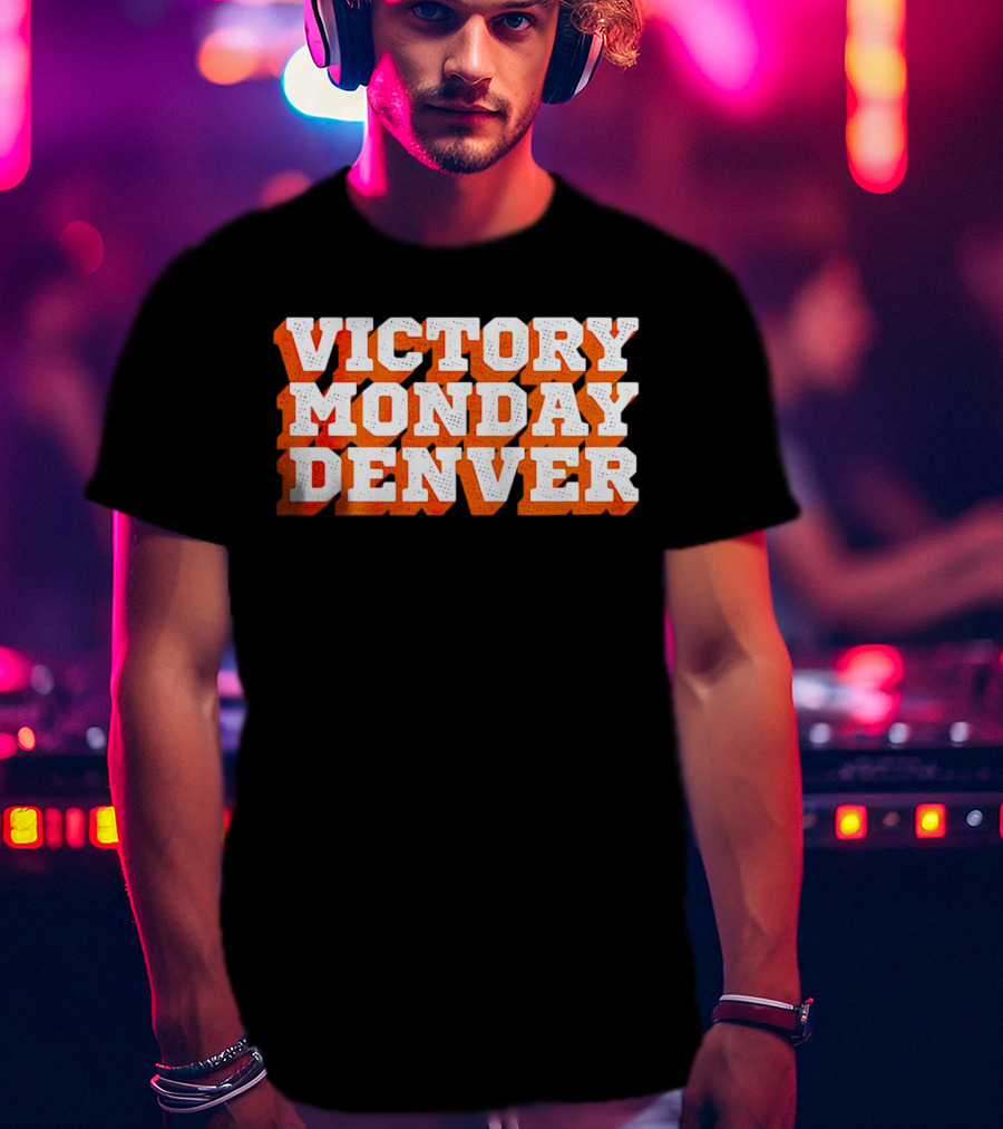 Victory Monday Denver Football Fan T-Shirt