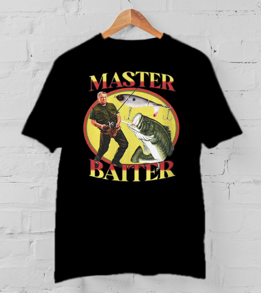 Master Baiter Fishing Humor Big Catch Lure T-Shirt