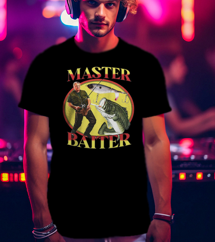 Master Baiter Fishing Humor Big Catch Lure T-Shirt