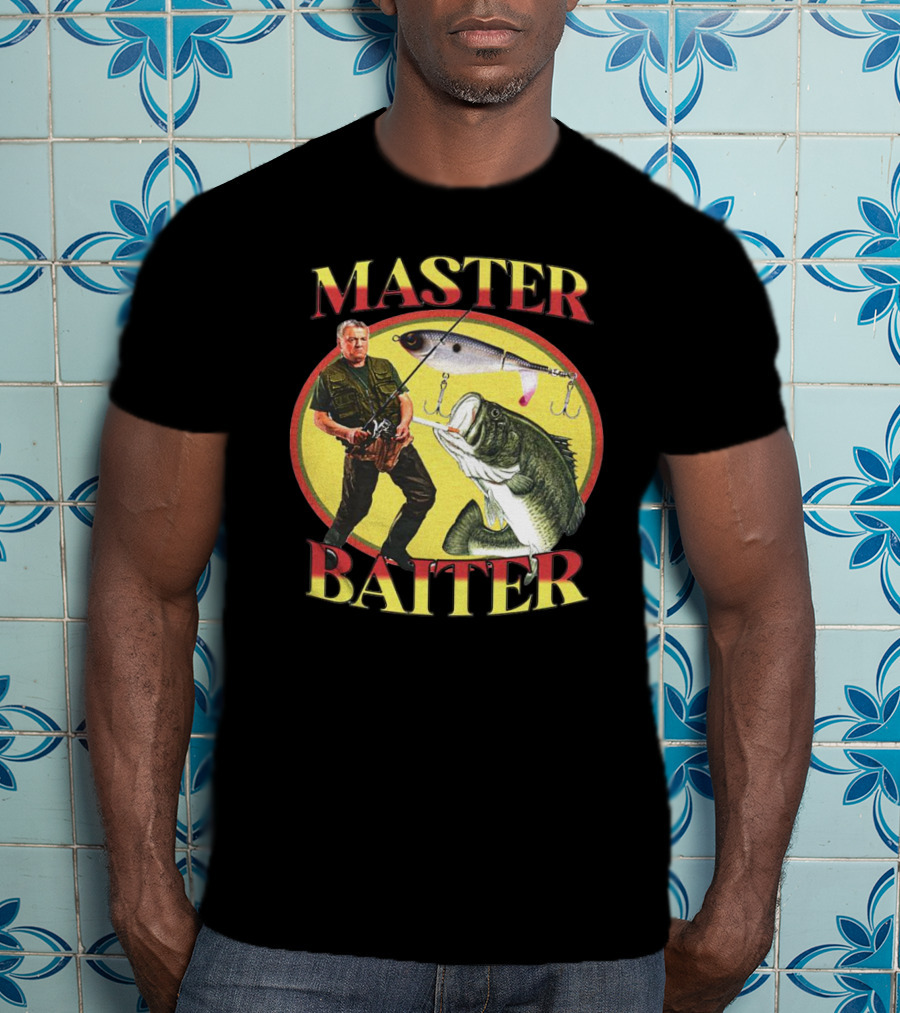 Master Baiter Fishing Humor Big Catch Lure T-Shirt