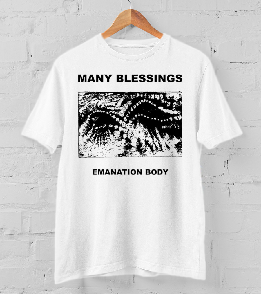 Many Blessings Emanation Body Textural Abstract T-Shirt