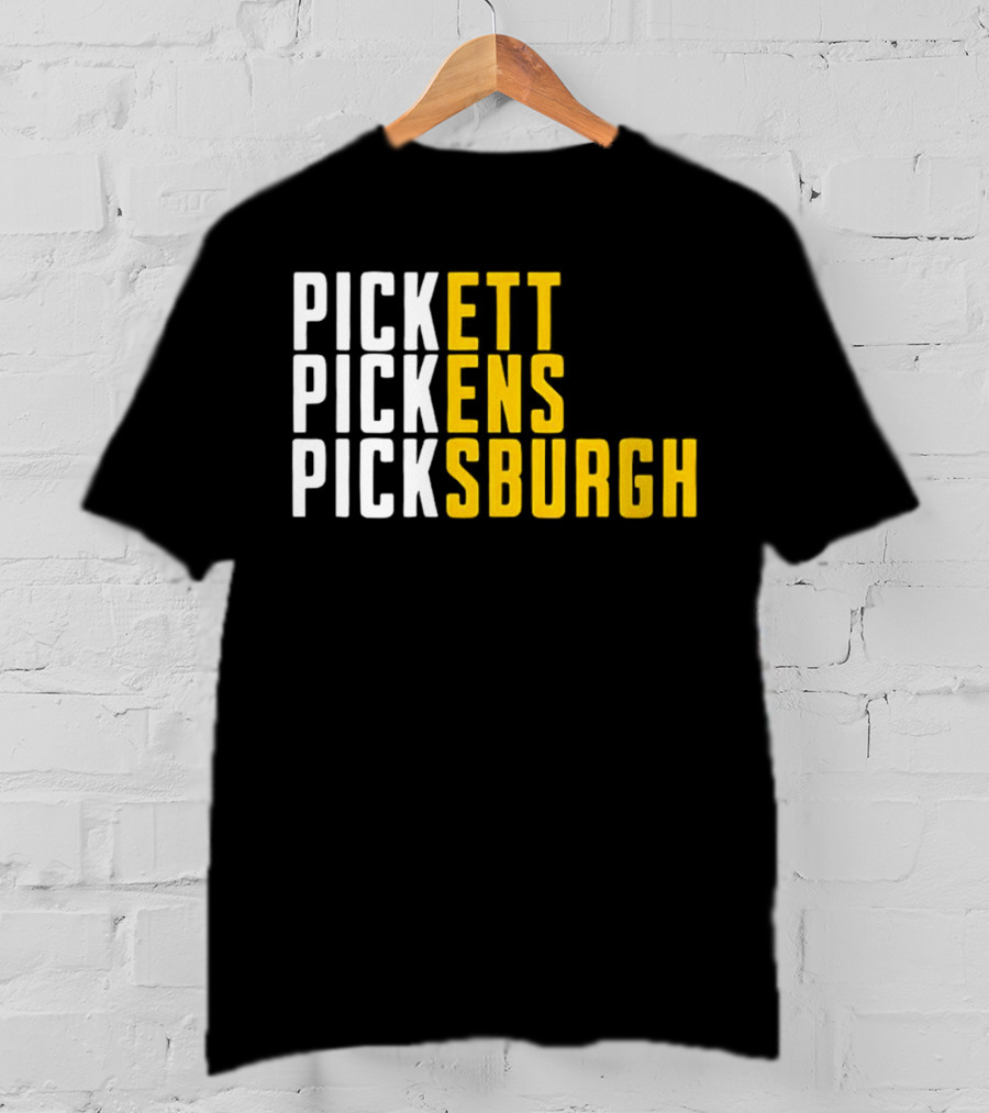 Pittsburgh Football Pickett Pickens Picksburgh Steelers Fan Gear T-Shirt