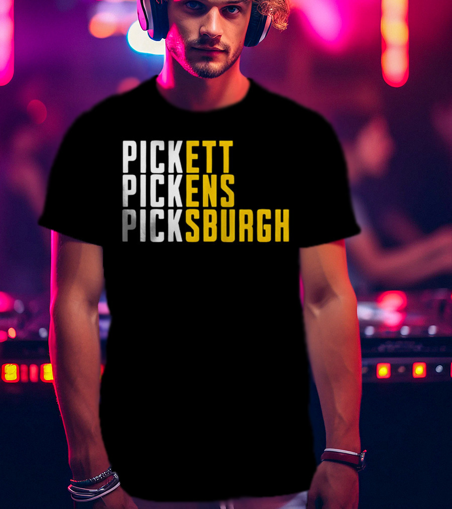 Pittsburgh Football Pickett Pickens Picksburgh Steelers Fan Gear T-Shirt