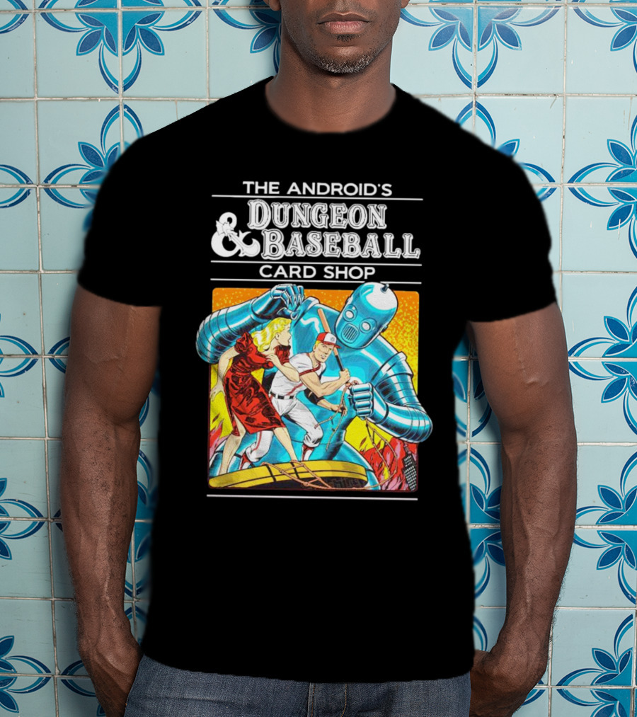 The Android's Dungeon And Baseball Card Shop Vintage Comic T-Shirt