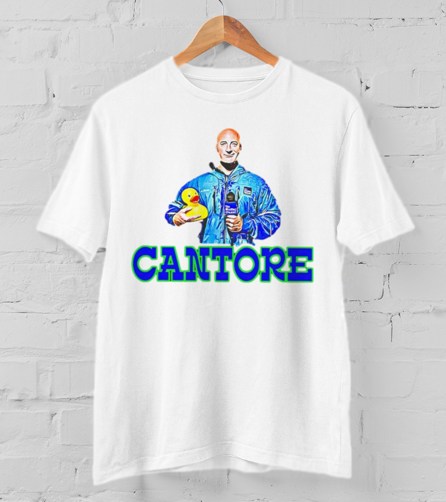 CANTORE The Weather Channel Rubber Duck Storm Tracker T-Shirt