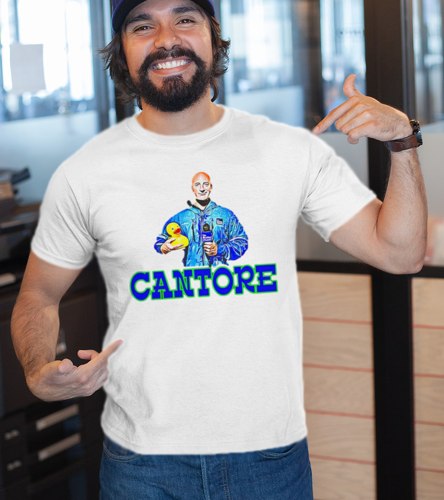 CANTORE The Weather Channel Rubber Duck Storm Tracker T-Shirt