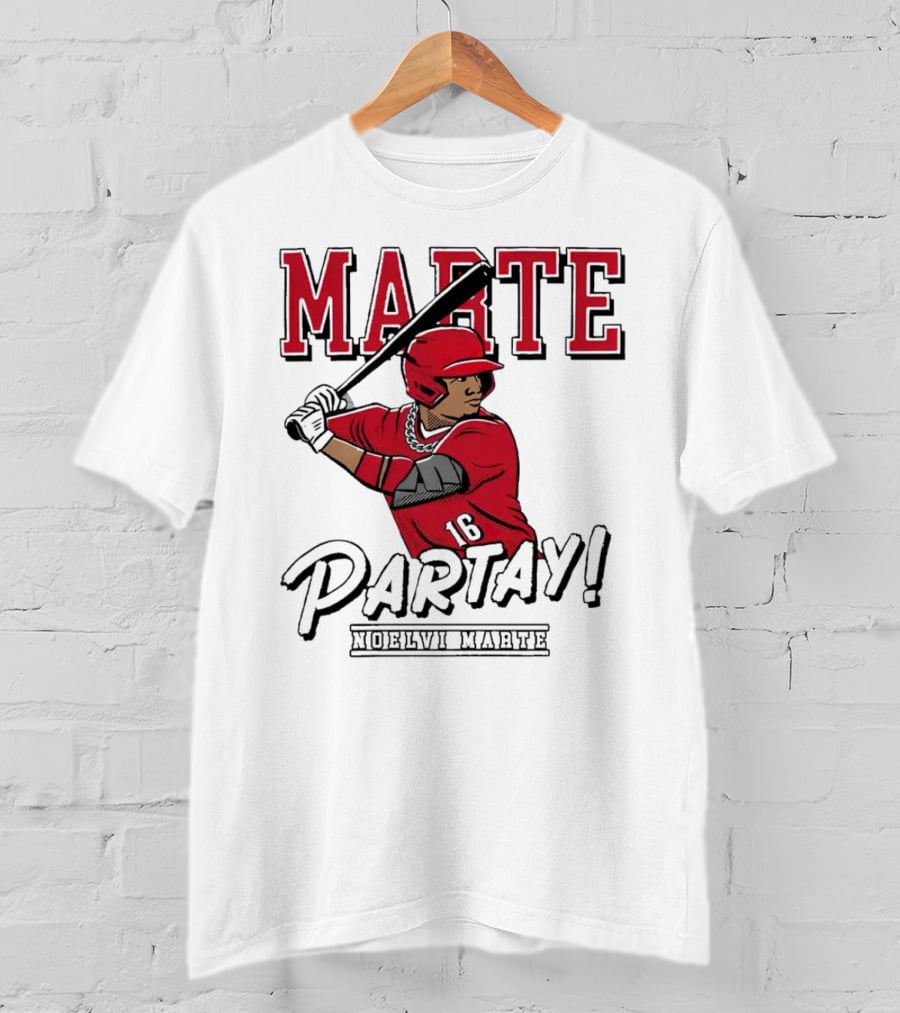 Marte Partay Noelvi Marte Cincinnati Reds Mlbpa T-Shirt
