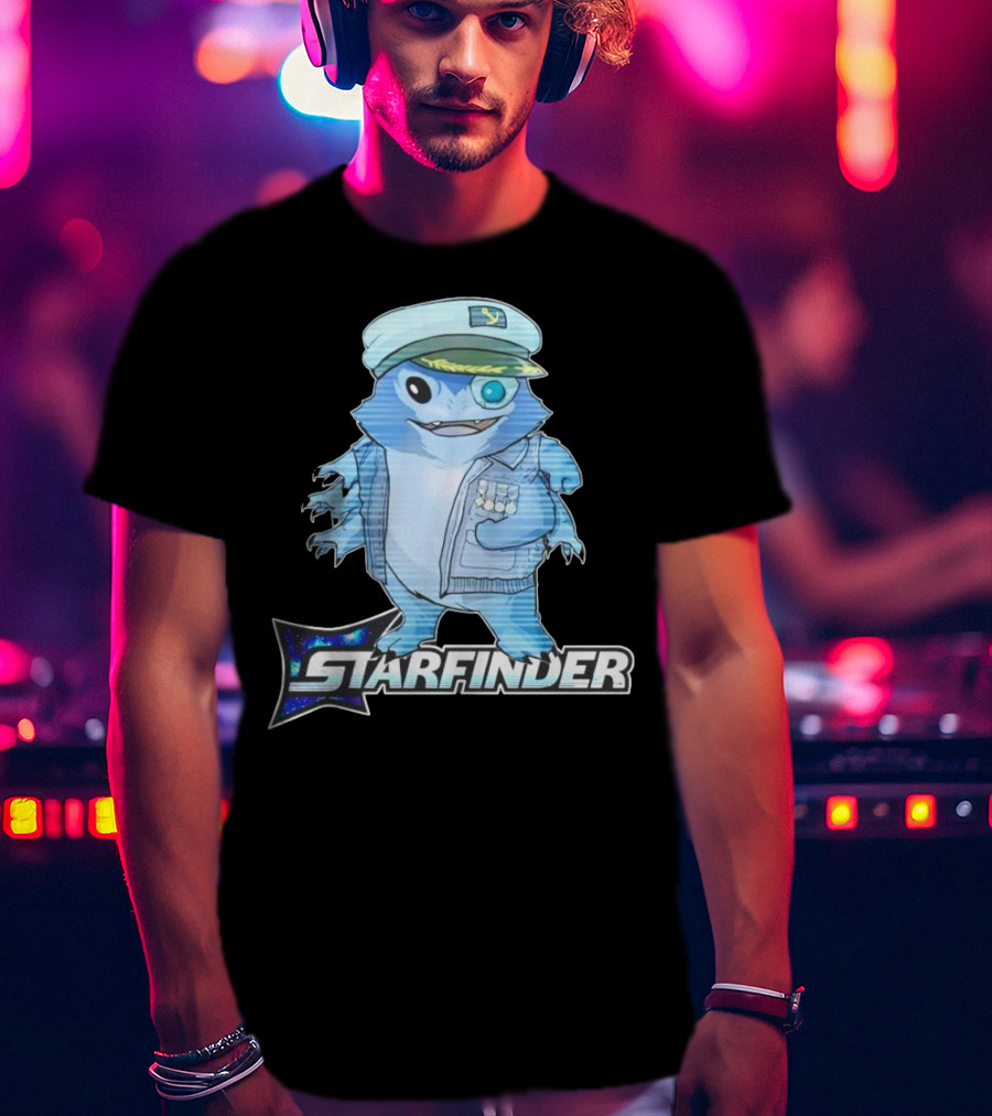 Starfinder Paizo Captain Concierge Character In Uniform T-Shirt