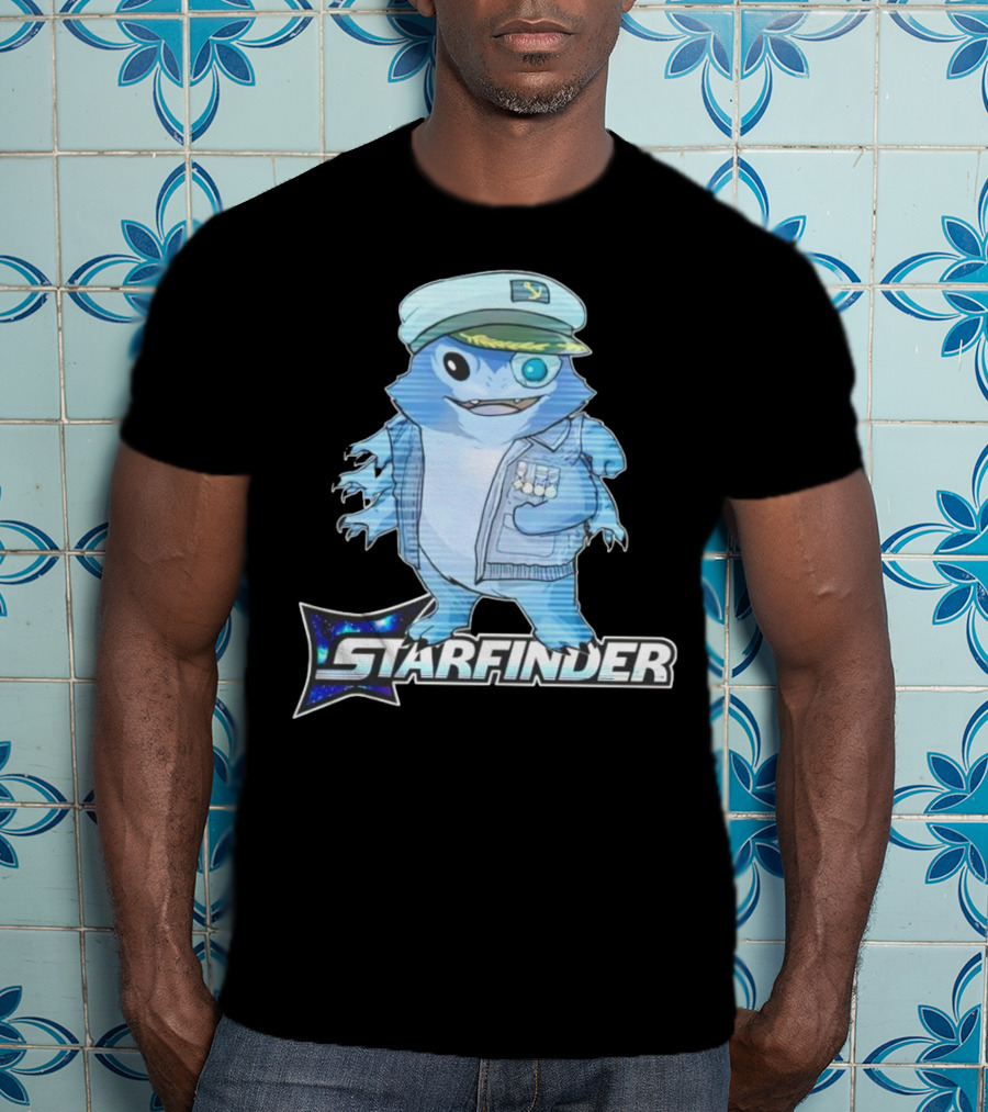 Starfinder Paizo Captain Concierge Character In Uniform T-Shirt
