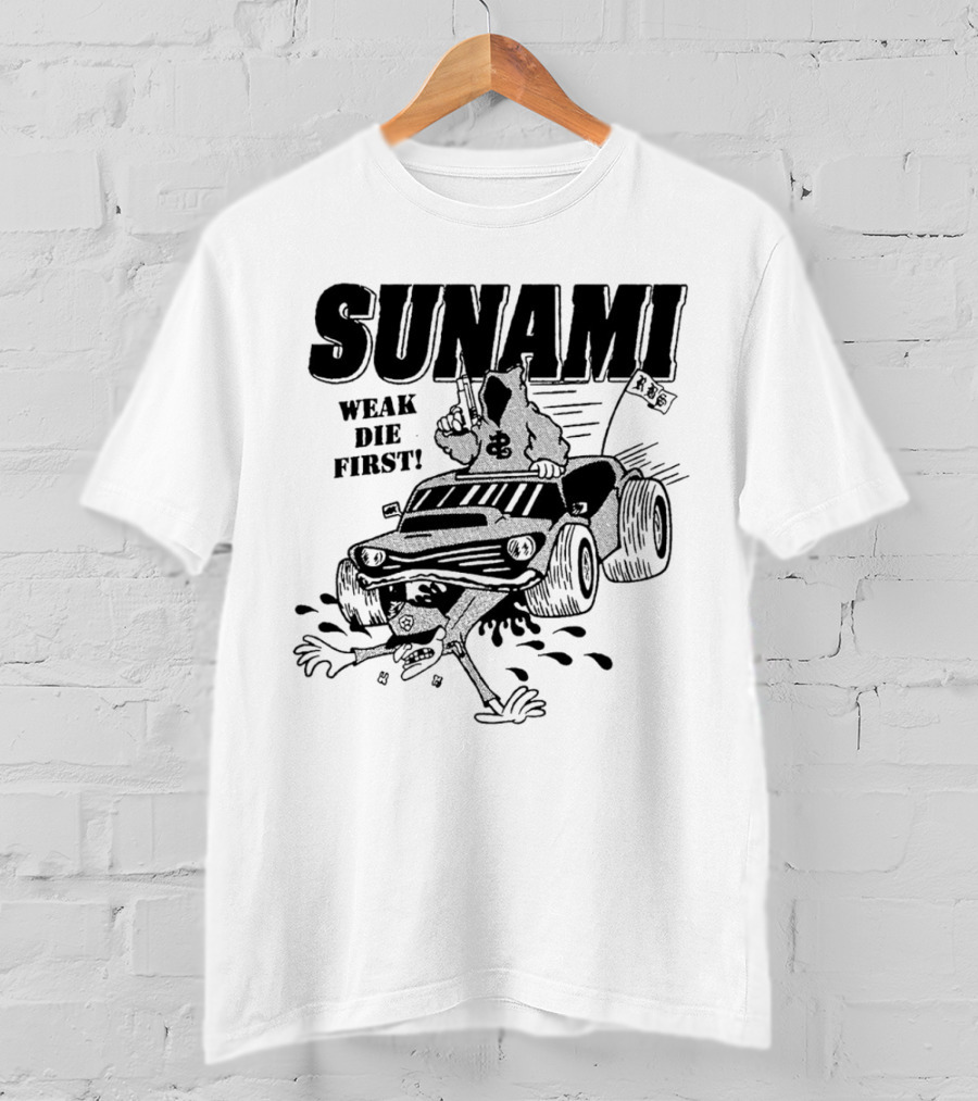 SUNAMI Weak Die First Monster Truck T-Shirt