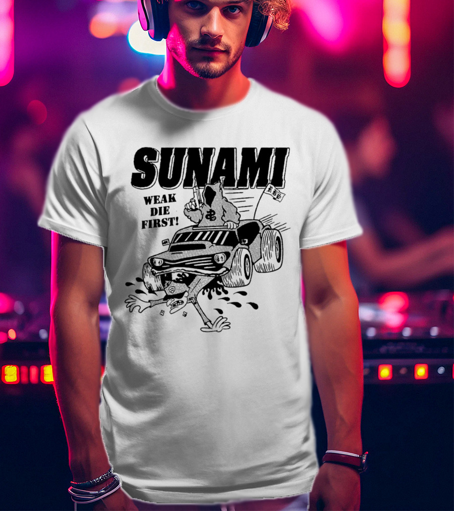SUNAMI Weak Die First Monster Truck T-Shirt